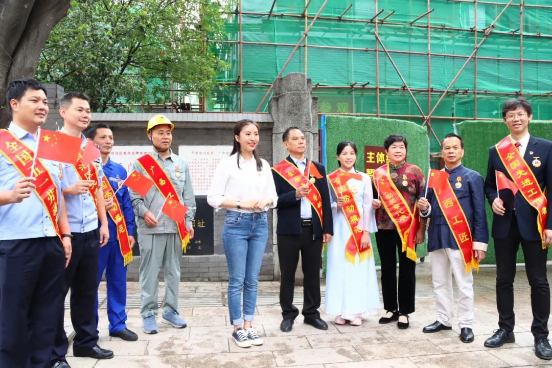 广西庆“五一”特别节目拍摄现场，很燃！