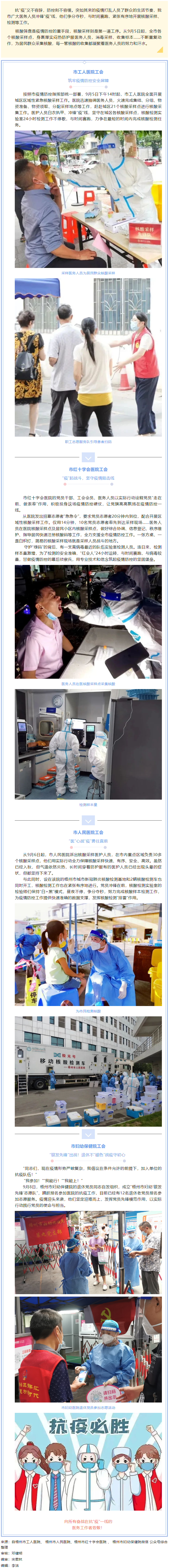 【“工”同抗疫 “会”聚力量】白衣执甲，勇往直前！我市医护人员奋战在核酸采筛一线.png