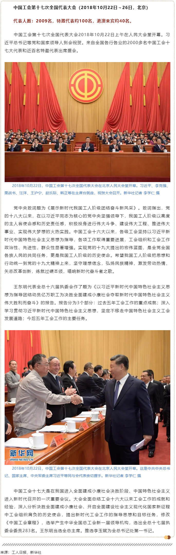 工运档案｜中国工会第十七次全国代表大会（2018年10月22日～26日，北京）.png