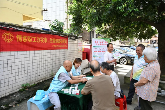 佛子公司工会开展“情系职工办实事”志愿者服务活动