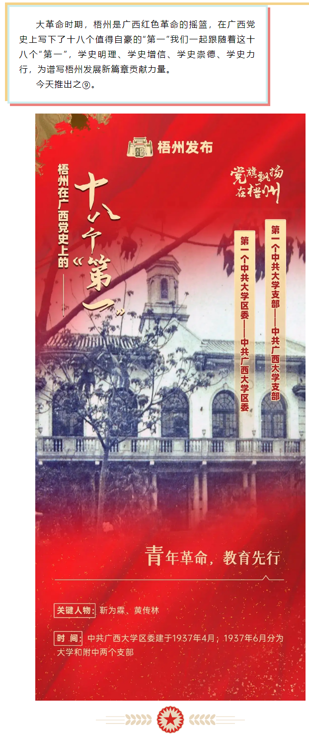 梧州18个“第一”之⑨丨广西第一个中共大学区委、第一个中共大学支部.png