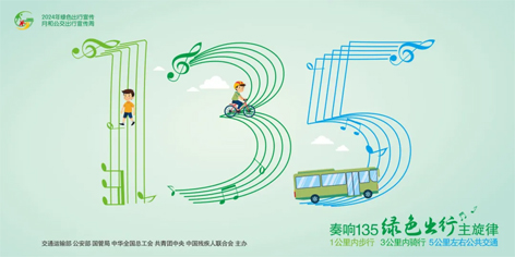 绿色出行 公交优先｜2024年绿色出行宣传月和公交出行宣传周来了！