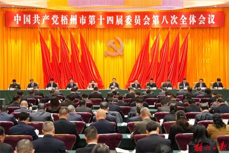 中国共产党梧州市第十四届委员会第八次全体会议公报