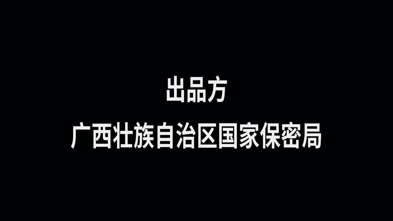 广西壮族自治区国家保密局-保密宣传片